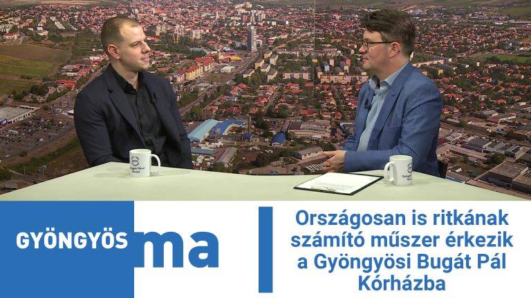 Országosan is ritkának számító műszer érkezik a Gyöngyösi Bugát Pál Kórházba