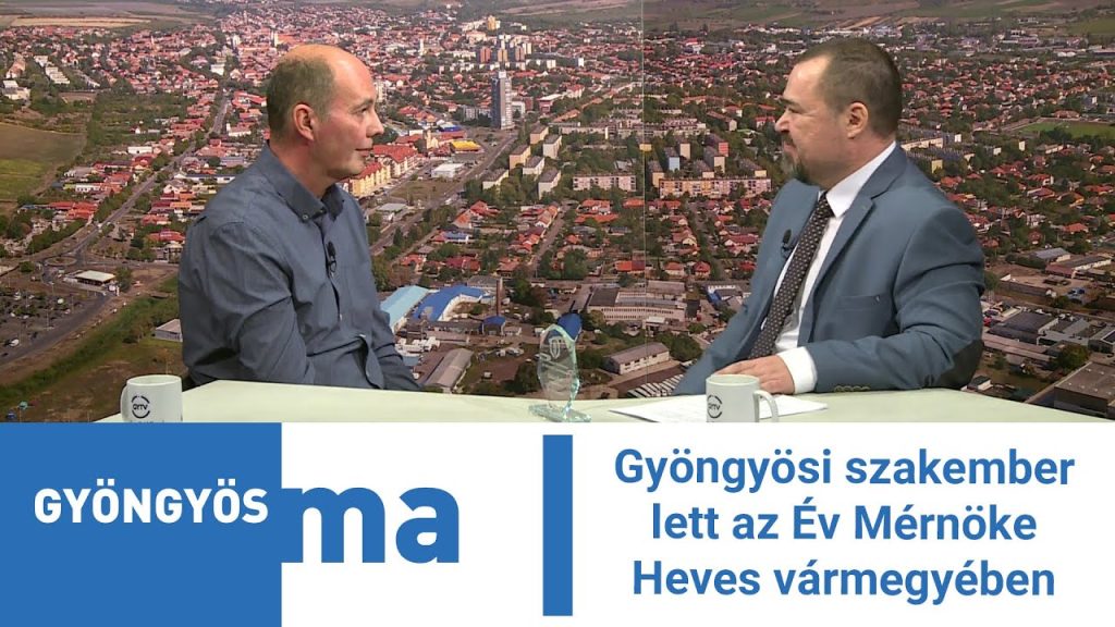 Gyöngyösi szakember lett az Év Mérnöke Heves vármegyében