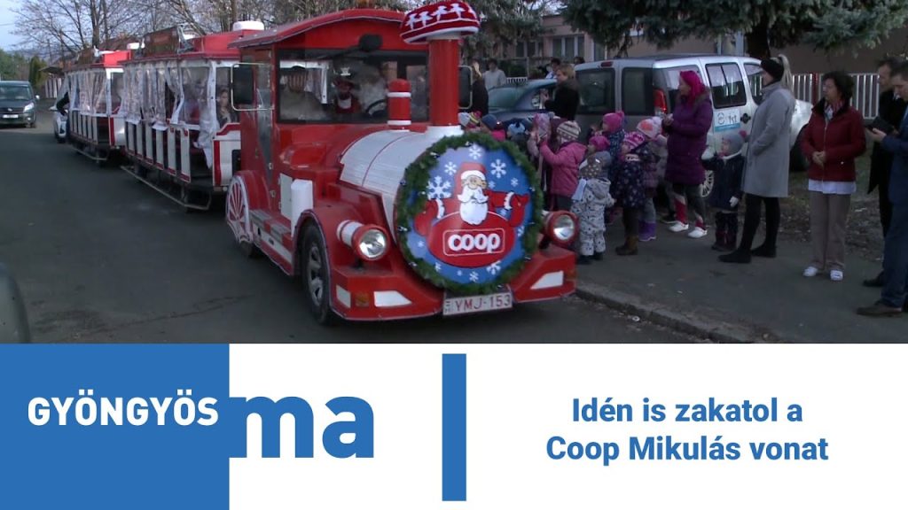 Idén is zakatol a Coop Mikulásvonat