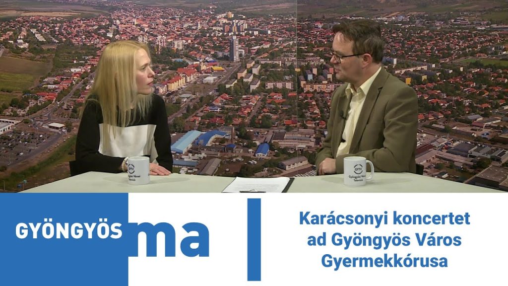 Karácsonyi koncertet ad Gyöngyös Város Gyermekkórusa