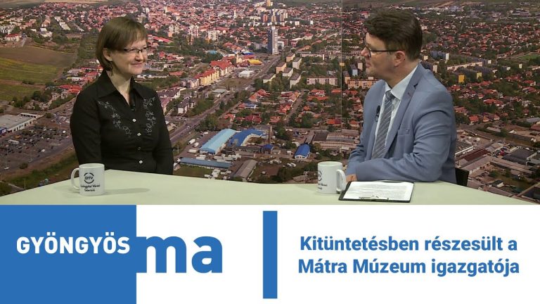 Kitüntetésben részesült a Mátra Múzeum igazgatója