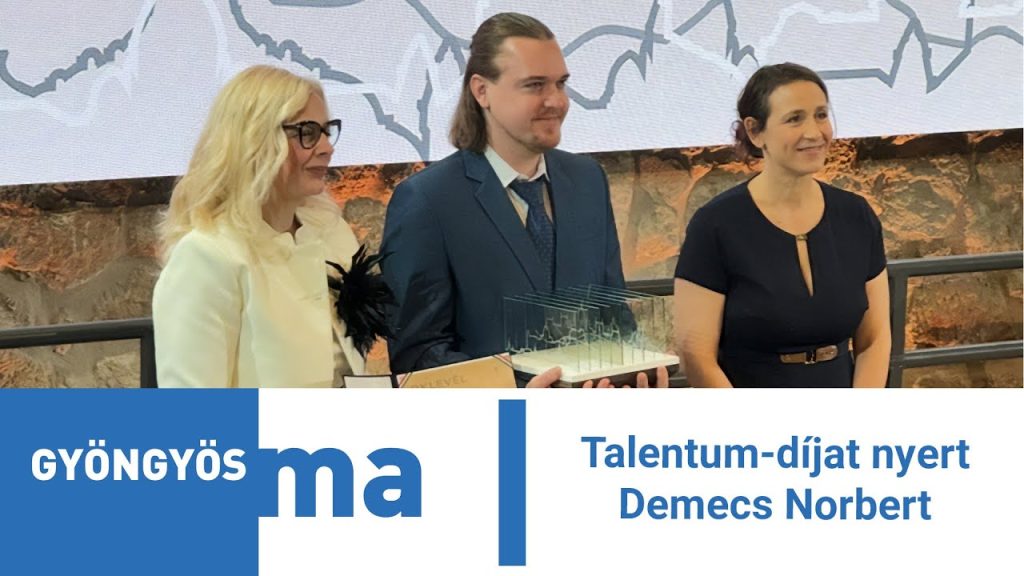 Talentum-díjat nyert Demecs Norbert