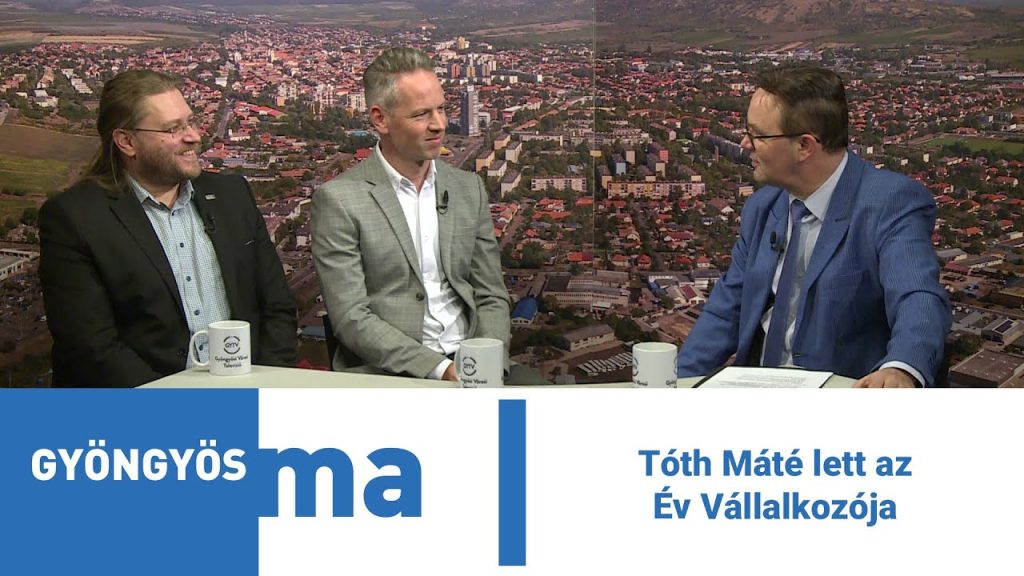 Tóth Máté lett az Év Vállalkozója