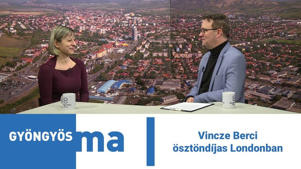 Vincze Berci ösztöndíjas Londonban