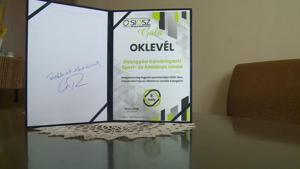 Top10-ben a Kálvária – a vármegyéből egyedüliként