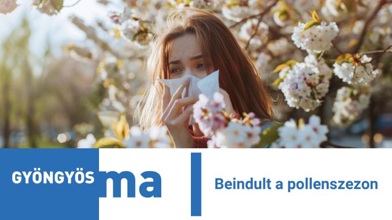 Beindult a pollenszezon