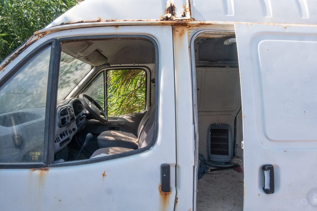 Lakókocsi égett Gyöngyösön