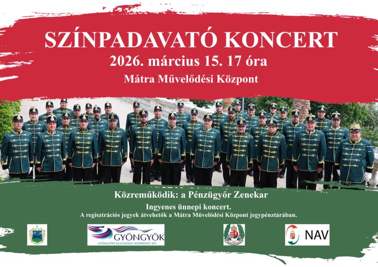 » Színpadavató koncert – Gyöngyök