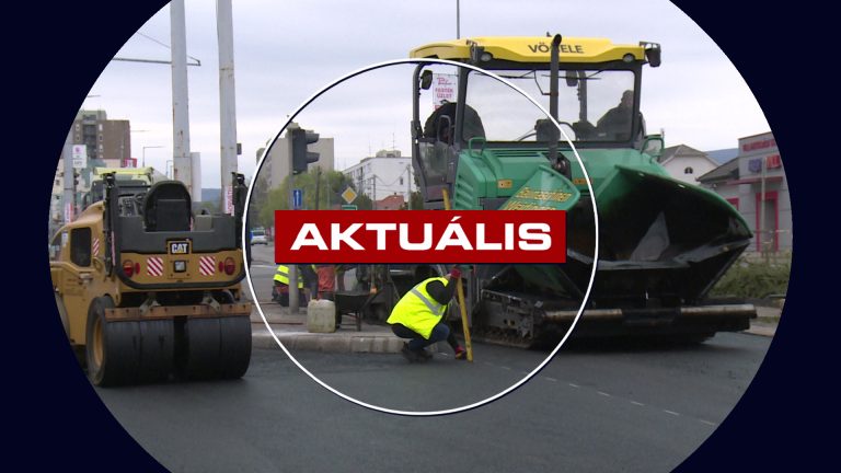 Ne megszokásból vezessünk- újulnak a város útjai – Aktuális 2026.04.14