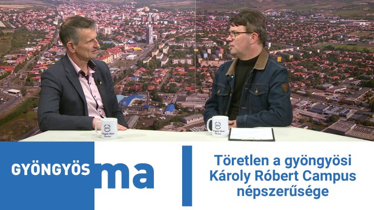 Töretlen a gyöngyösi Károly Róbert Campus népszerűsége