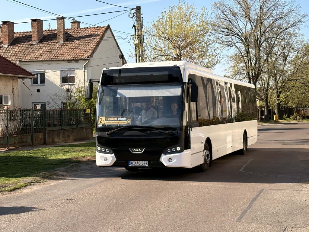 Teszt helyi járatok indultak Gyöngyösön