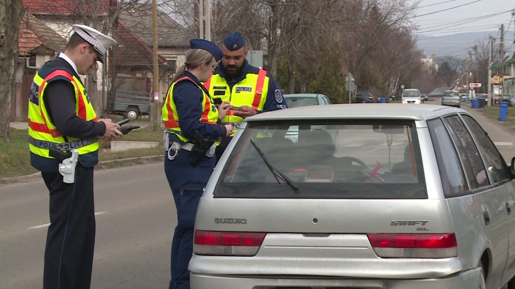 A gyorshajtókra vadásznak a rendőrök