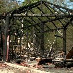 Milliós a kár a leégett Harkály Házban (videó)