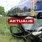 Vonattal ütközött- mentőhelikopterrel vitték el a sofőrt – Aktuális 2026.05.12