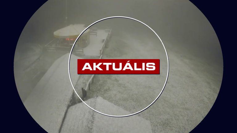 A fagyos szentek nem viccelnek – havazott Kékesen – Aktuális 2026.05.13.
