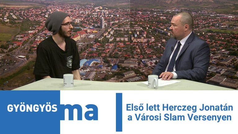 Első lett Herczeg Jonatán a Városi Slam Versenyen