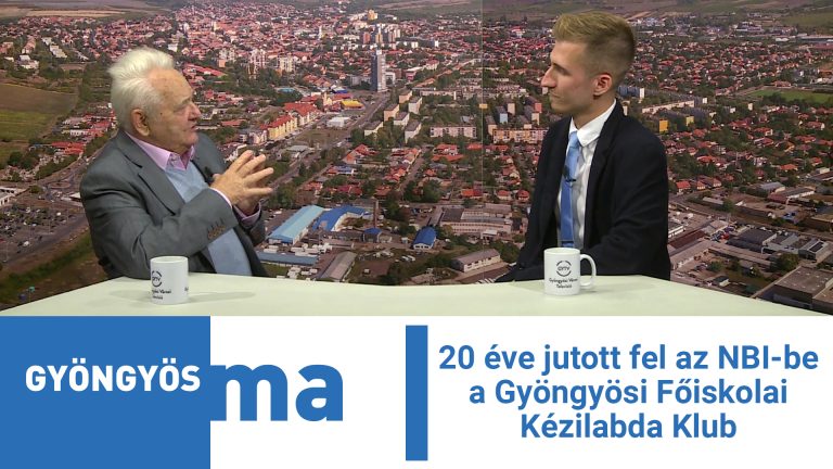 20 éve jutott fel az NBI-be a Gyöngyösi Főiskolai Kézilabda Klub