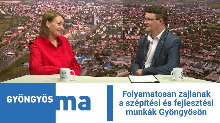Folyamatosan zajlanak a szépítési és fejlesztési munkák Gyöngyösön