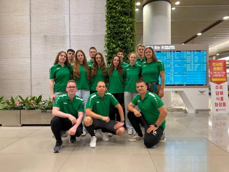 Megérkeztek a dél-koreai vb-re a gyöngyösi búvárúszók