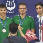 Már 6 aranynál, és 3 ezüstnél tartanak a gyöngyösi búvárúszók