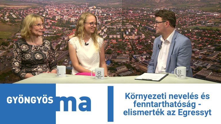 Környezeti nevelés és fenntarthatóság – elismerték az Egressyt