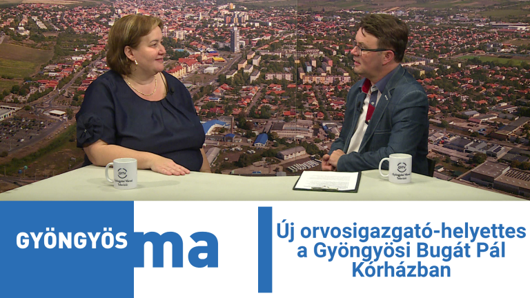 Új orvosigazgató-helyettes a Gyöngyösi Bugát Pál Kórházban