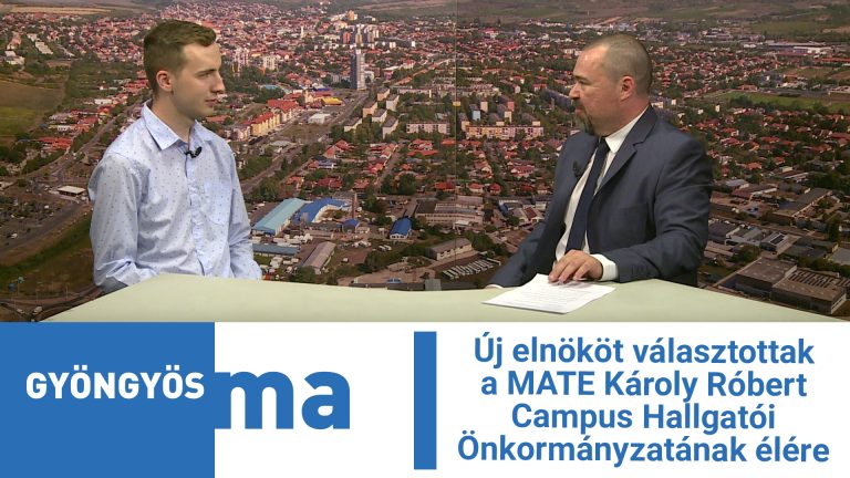 Új elnököt választottak a MATE Károly Róbert Campus Hallgatói Önkormányzat élére