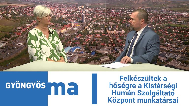 Felkészültek a hőségre a Kistérségi Humán Szolgáltató Központ munkatársai