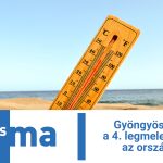 Gyöngyösön volt a 4. legmelegebb ma az országban