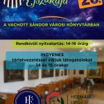 Múzeumok Éjszakája a Vachott Sándor Városi Könyvtárban