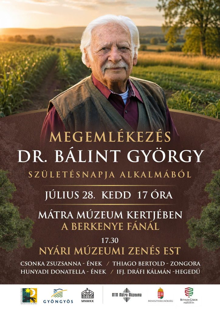 Megemlékezés Dr. Bálint György születésnapja alkalmából