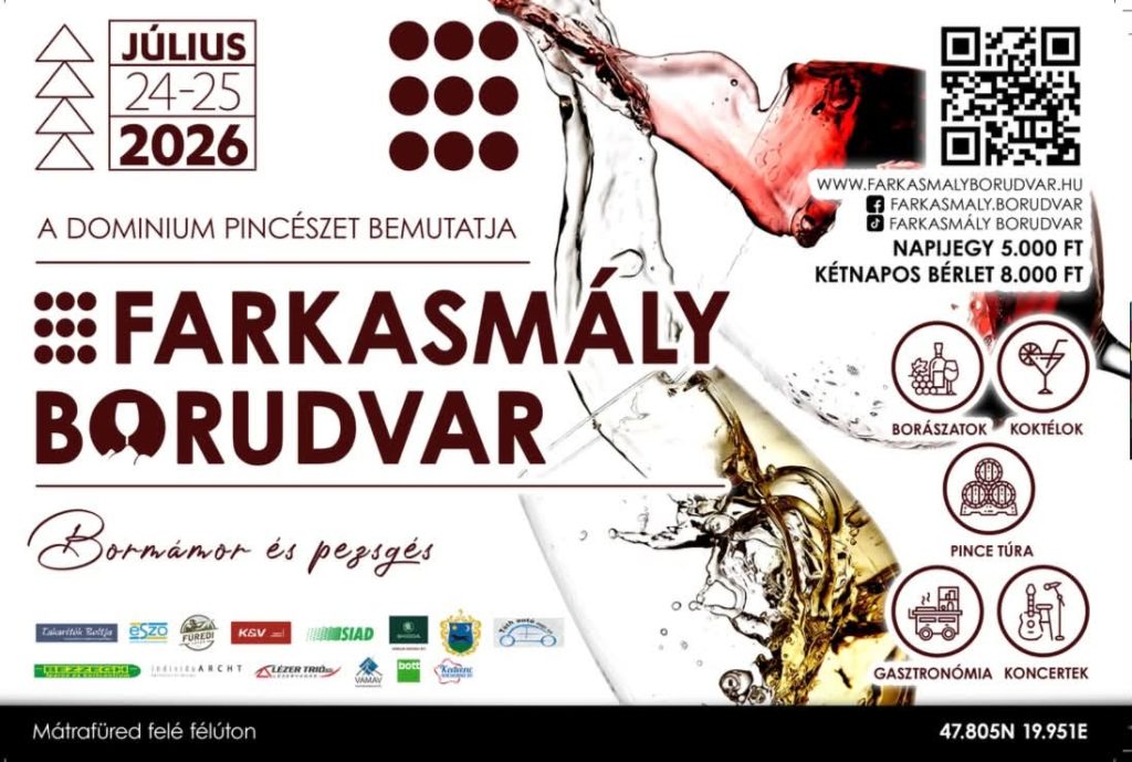 Farkasmály Borudvar 2026.07.24-25.