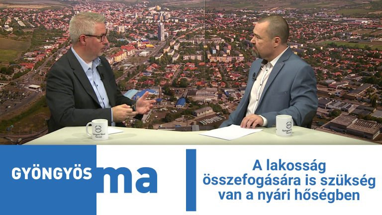 A lakosság összefogására is szükség van a nyári hőségben