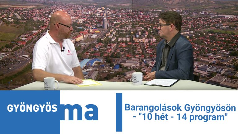 Barangolások Gyöngyösön – „10 hét – 14 program”