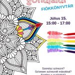 Színezd ki a gondjaid! – Kreatív színezőklub a Fiókkönyvtárban