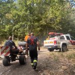 Quad segítette a sérült túrázó kimentését a Mátrában