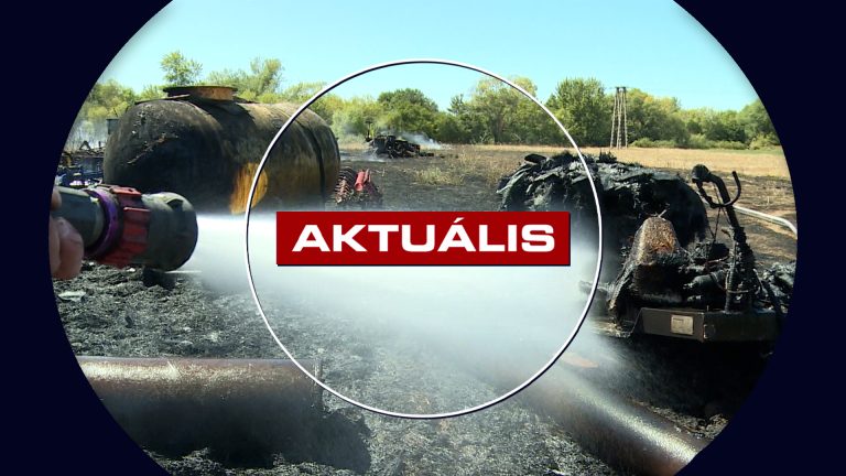 Mezőgazdasági terület égett Gyöngyöshalász mellett – Aktuális – 2026. 08. 13.