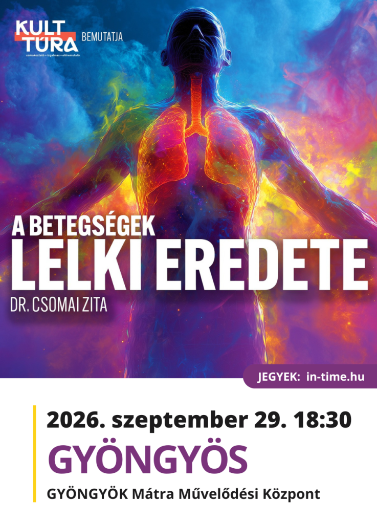 Dr. Csomai Zita – A betegségek lelki eredete