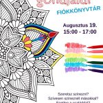 Színezd ki a gondjaid! – Kreatív színezőklub a Fiókkönyvtárban