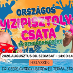 Vízipisztolyos rekordkísérlet a strandon  