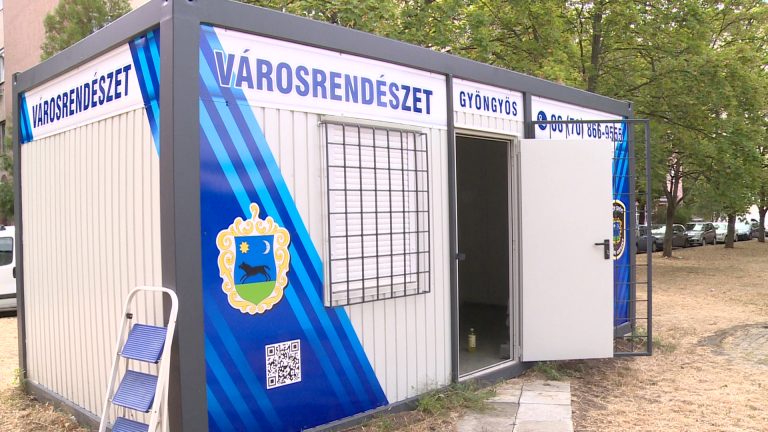 Elindulhat a városrendészeti bázispont a buszmegállónál