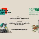 Kutatók Éjszakája a Károly Róbert Campuson