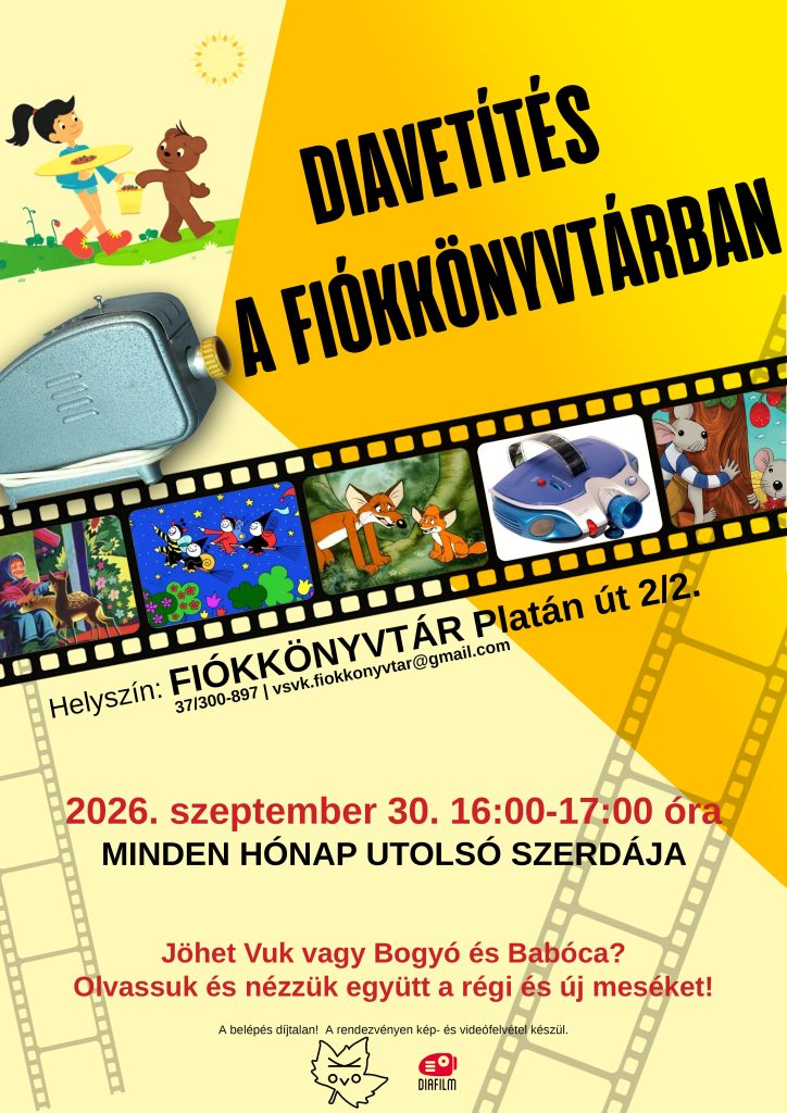 Diavetítés a Fiókkönyvtárban