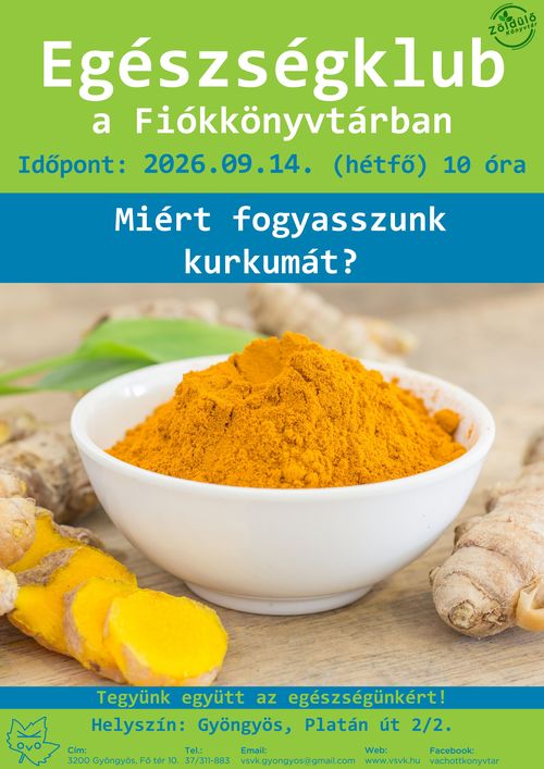 Egészségklub a Fiókkönyvtárban