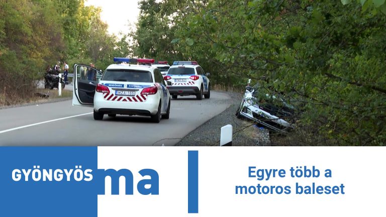 Egyre több a motoros baleset