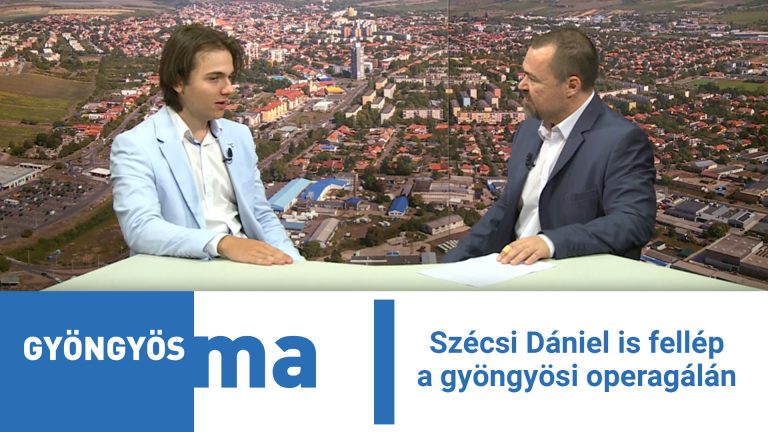 Szécsi Dániel is fellép a gyöngyösi operagálán
