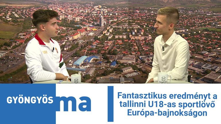 Fantasztikus eredményt a tallinni U18-as sportlövő Európa-bajnokságon