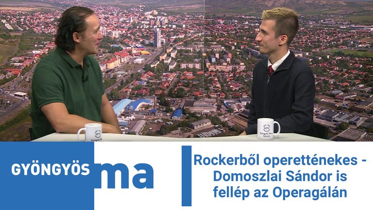 Rockerből operetténekes – Domoszlai Sándor is fellép az Operagálán