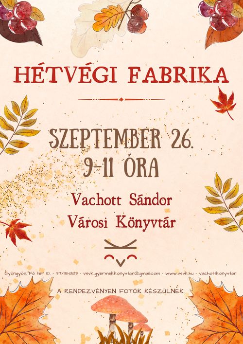 Hétvégi Fabrika