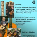 Nemzetközi művészek a Gyöngyösi Gitárnapokon